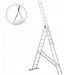 Sterke aluminium ladder 3x12 8m universeel